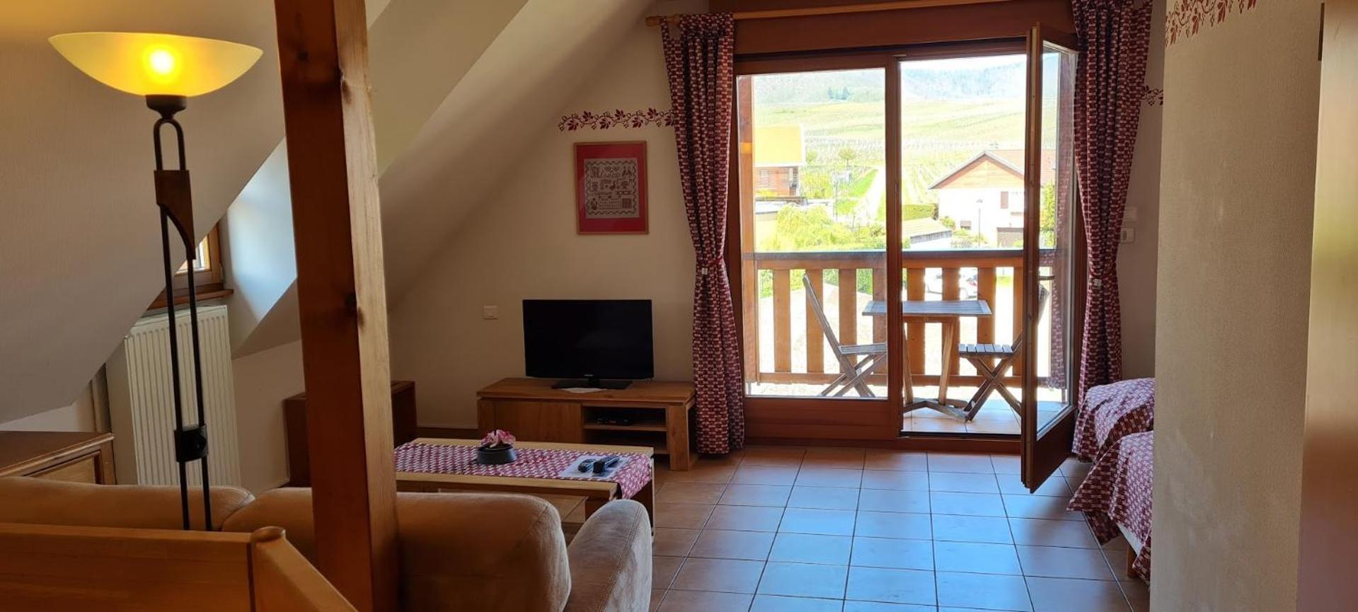 Maison D'Hotes Sainte Hune Appartements Hunawihr Rom bilde